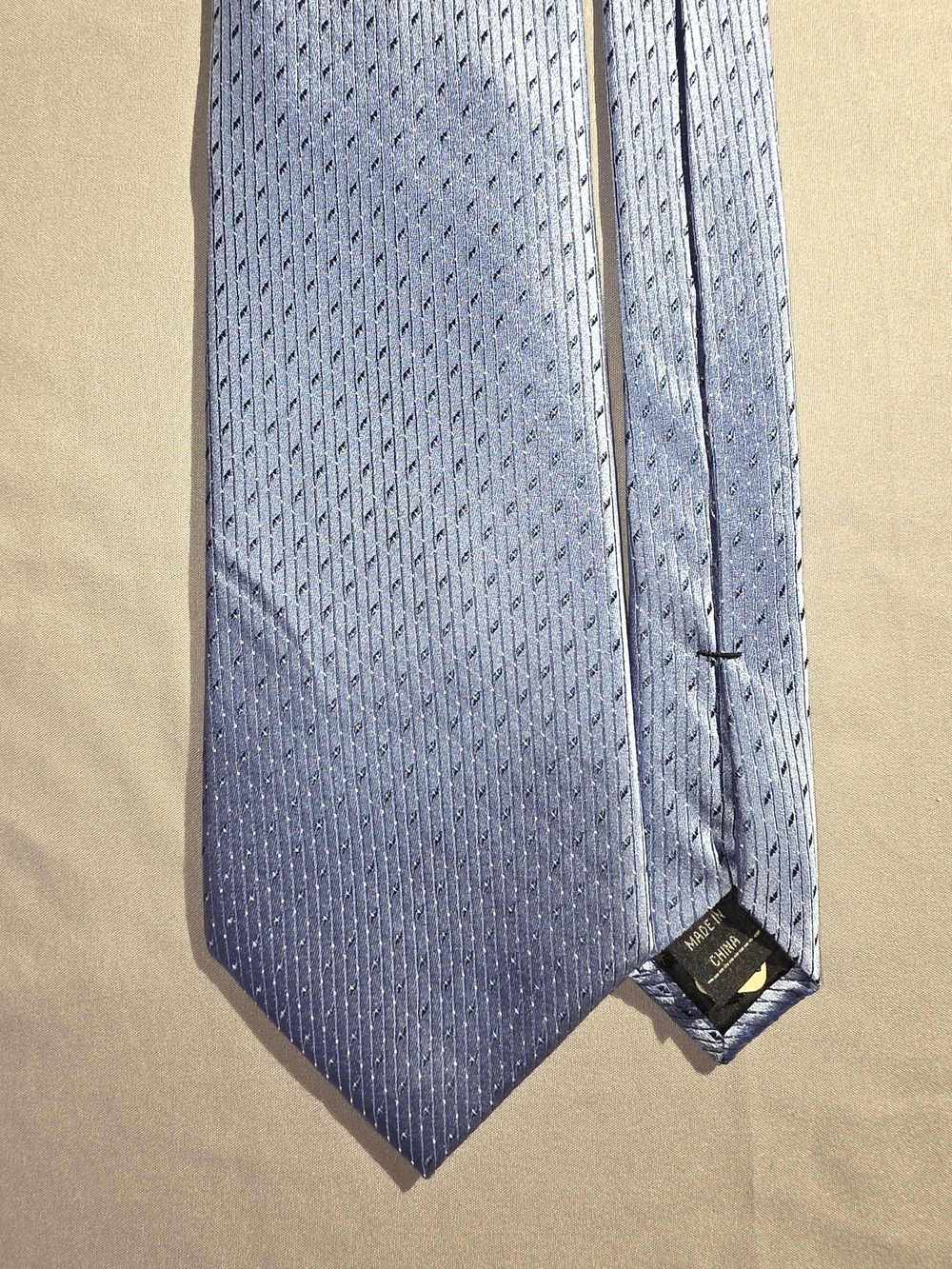 Perry Ellis Light Blue Textured Silk Tie